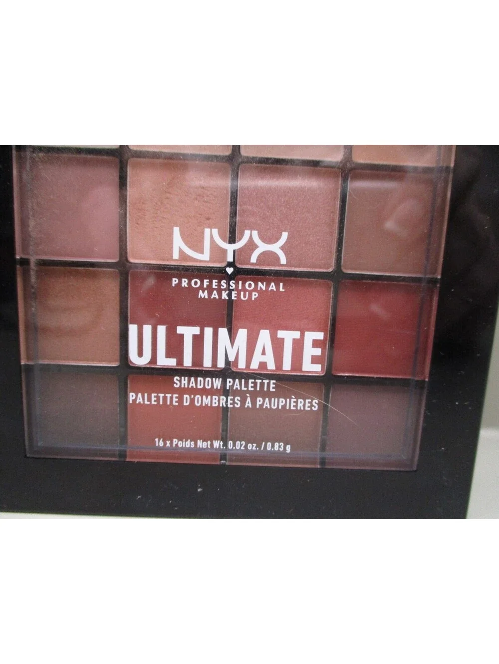 New NYX Ultimate Shadow Palette Warm Neutrals 16 Shade Eyeshadow Palette USP03